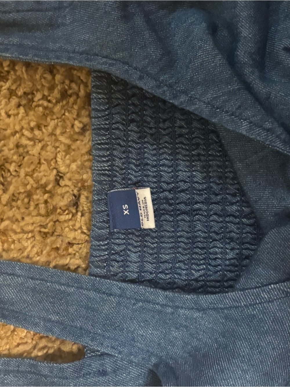 Old Navy Blue Denim Mini Dress - Picture 4 of 5